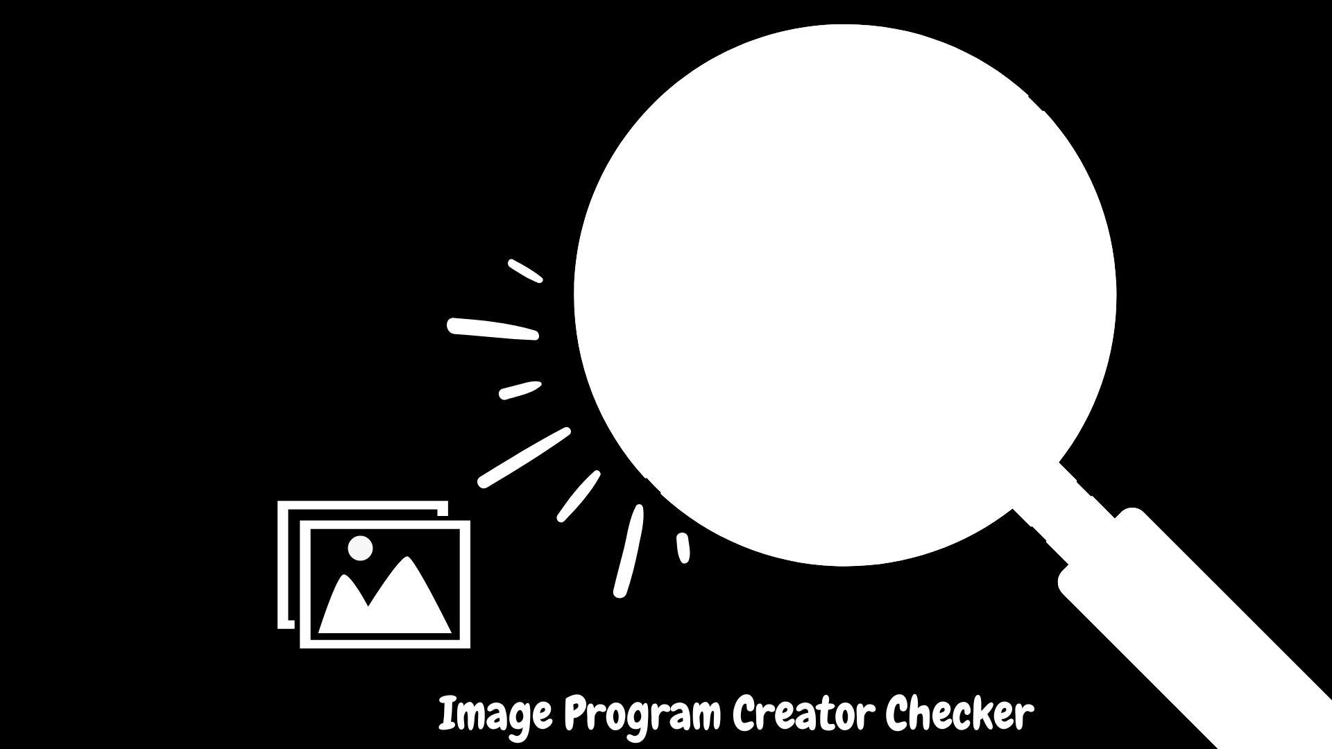 Determining Program Used to Create Image or Document